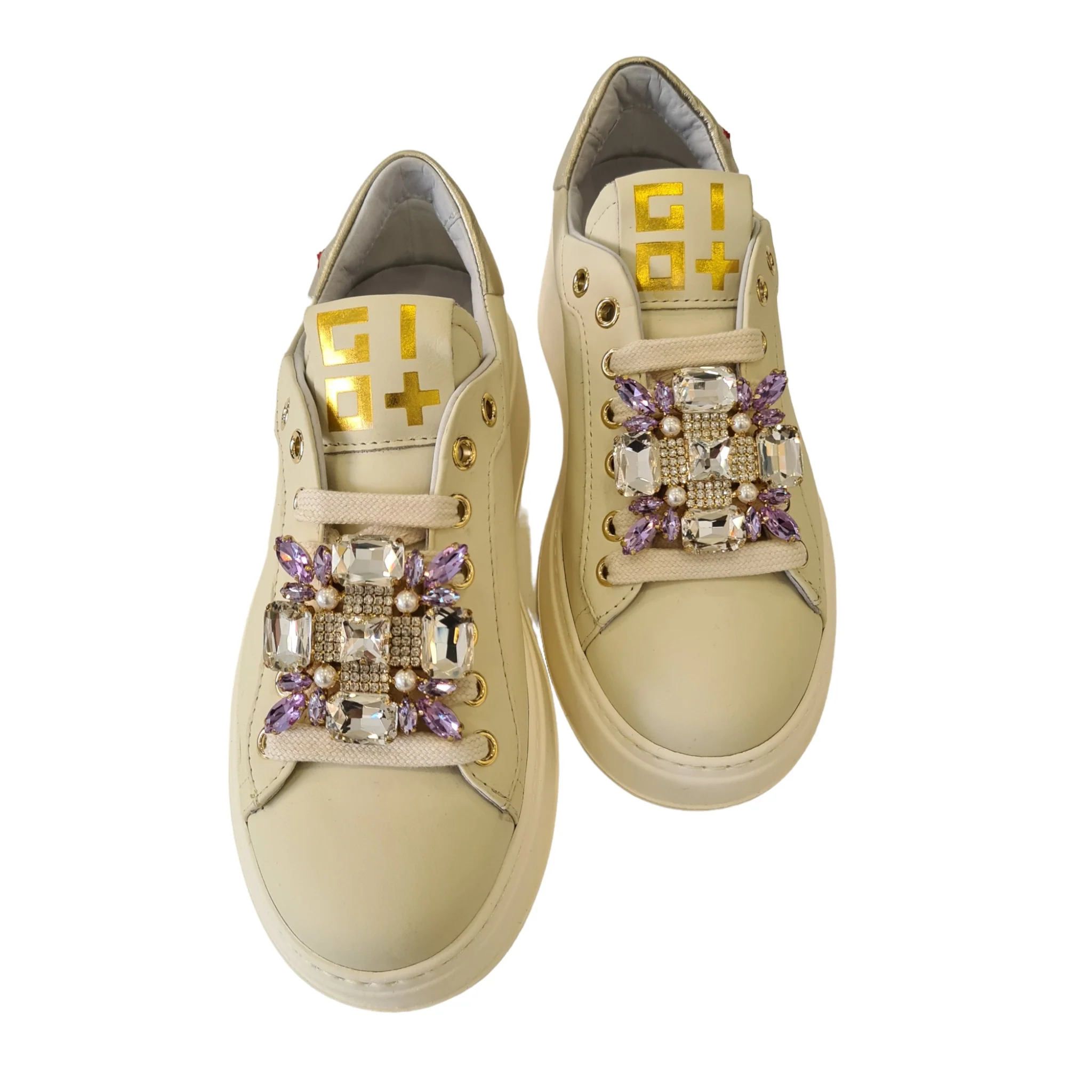 Gio+ Sneakers Beige Donna Rif.12 - immagine 6