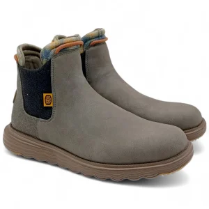 Beatles Uomo ecopelle idroreppelente Hey Dude 42065/3N0 dusty/olive