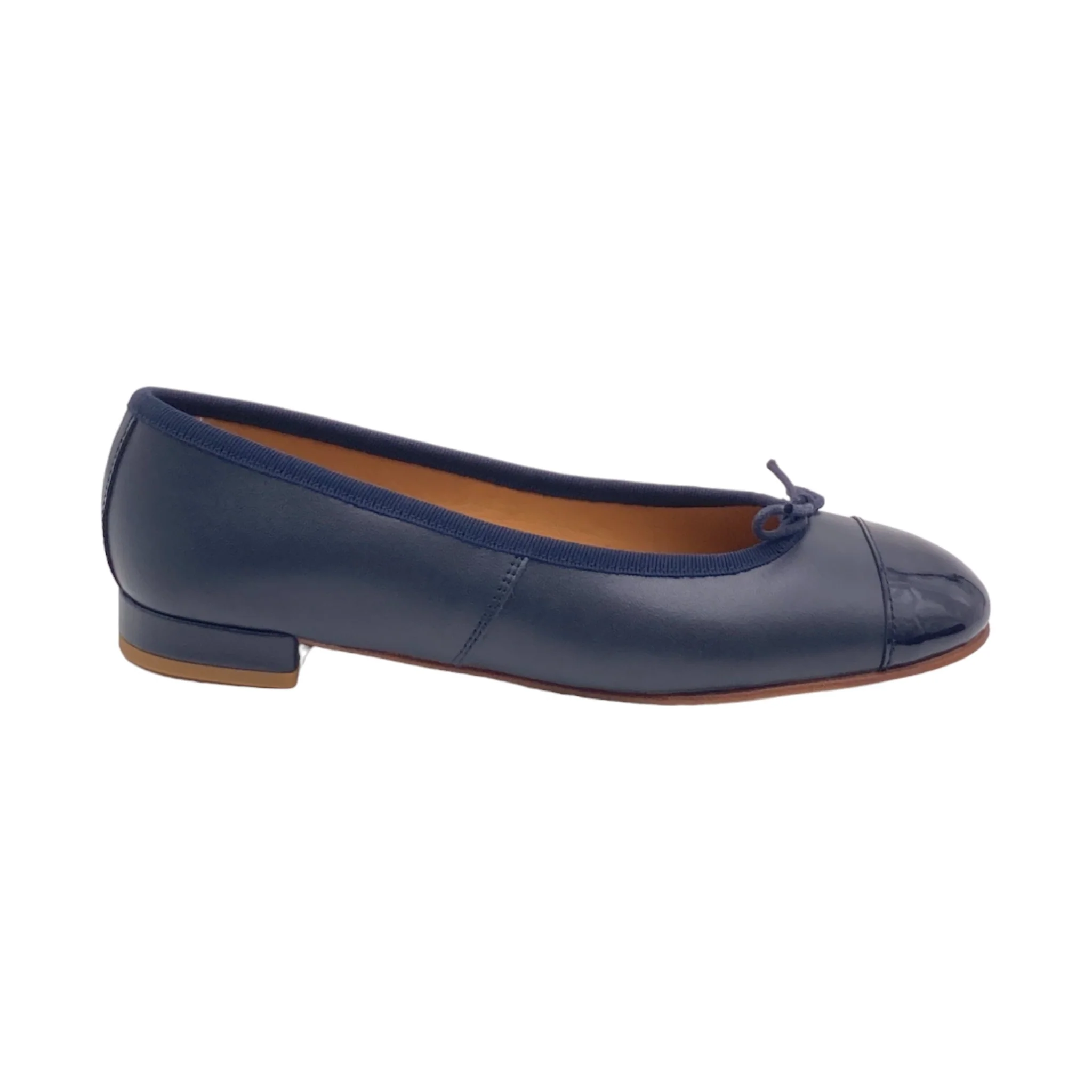 Ballerina Donna 1044 nappa blu/vernice blu - immagine 3