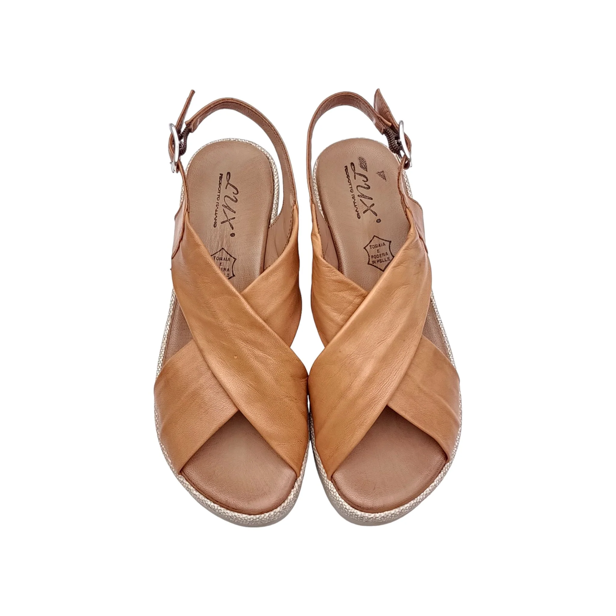 Sandalo Donna Lux 6574 cuoio - immagine 6