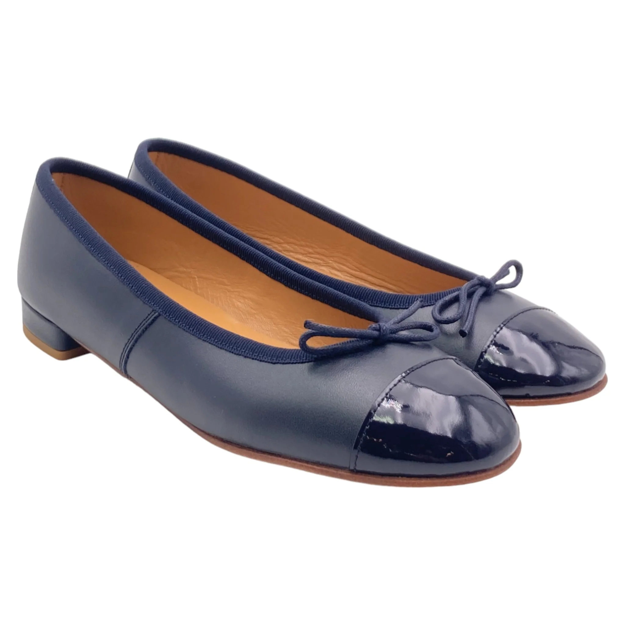 Ballerina Donna 1044 nappa blu/vernice blu - immagine 2