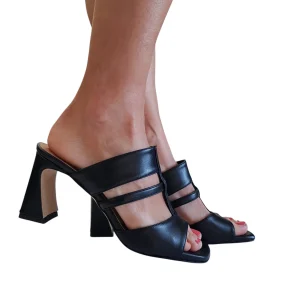 Andrea Pinto Sandalo Sabot Donna Nero Rif.164