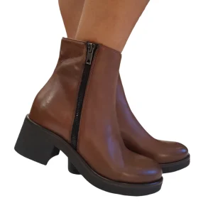 Les Poèmes Stivaletto Donna Cuoio Rif.920