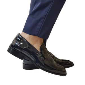 Les Poèmes Uomo Mocassino Blu Rif.153
