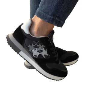 La Martina Sneakers Uomo Nero Rif.37