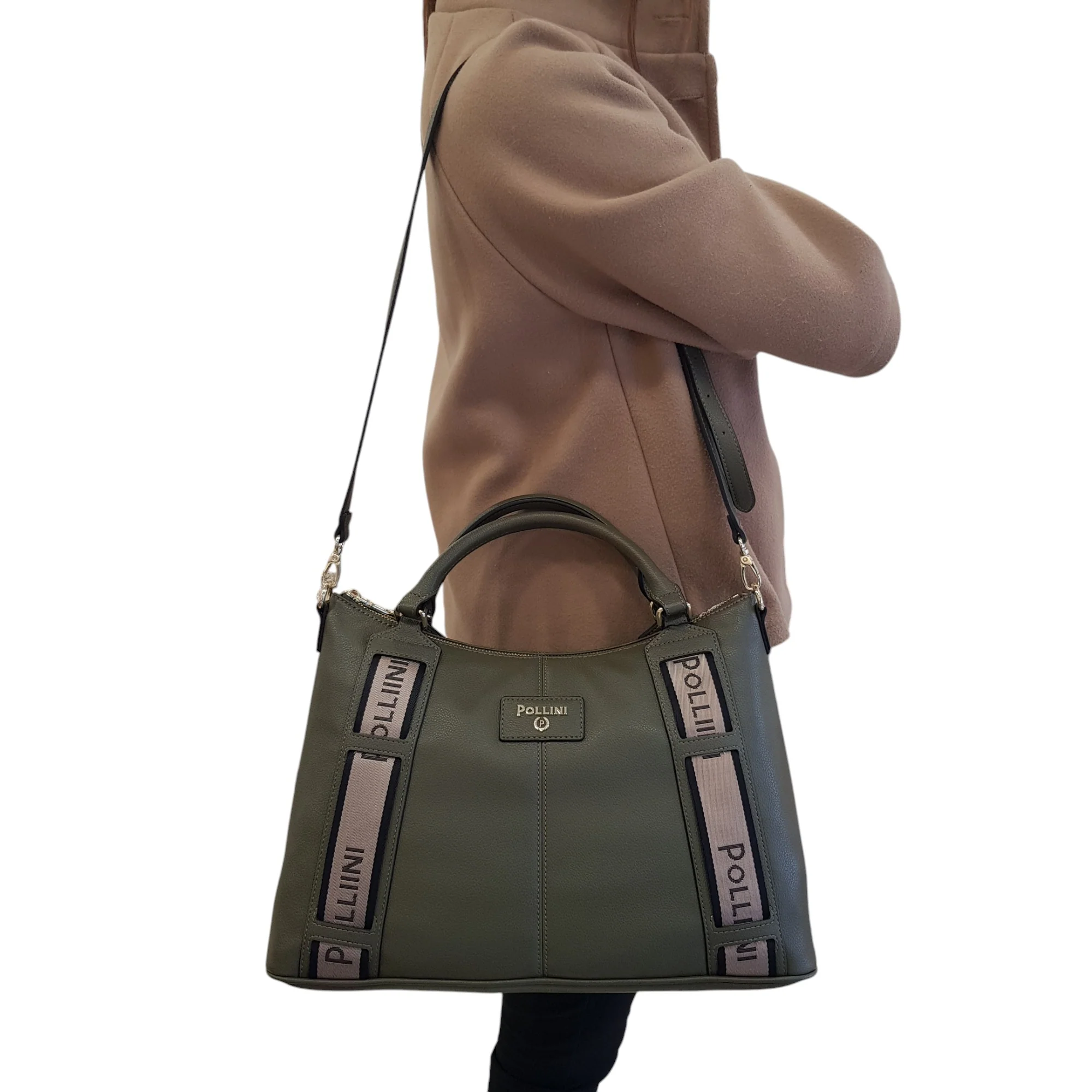 Pollini borsa donna militare art.787 - immagine 4