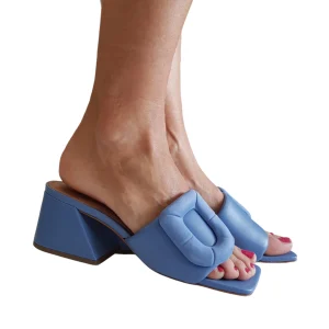 Vicenza Sandalo Sabot Donna Celeste rif.123