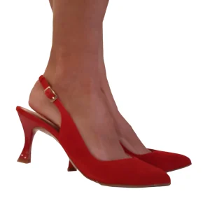 Unisa Sandalo Slingback Donna Rosso Rif.59