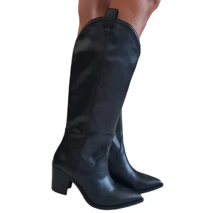 Unisa Stivale Donna Texano Nero Rif.92