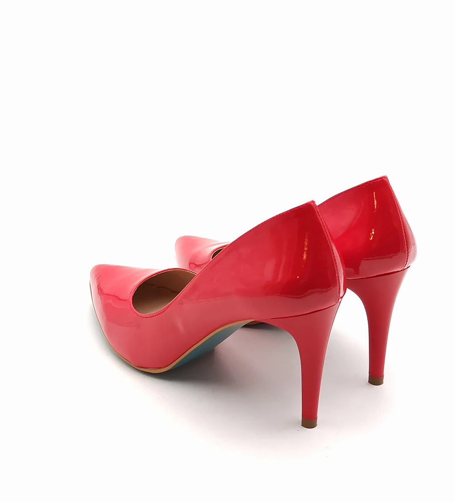Decolette donna Giulia 8 Charol Bermellon rosso - immagine 3