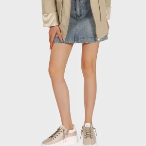Sneakers donna platform con dettagli fashion X34-10